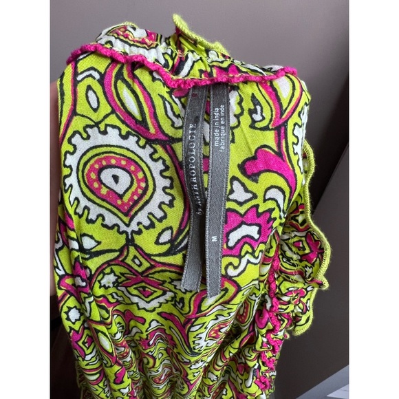 Anthropologie Flounced Maxi Lounge Dress - Picture 7 of 7